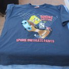 Nickelodeon SpongeBob SquarePants SkatePants T-Shirt Child's XL NWT