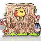 Walt Disney World One Family Motto Pin Winnie the Pooh Good Friends Limited Edition 300