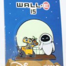 Disney Pixar WALL-E 15th Anniversary Pin with EVE GITD Limited Release Disney Pixar WALL-E 15th Anniversary Pin with EVE GITD Limited Release