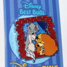 Disneyland Resort Best Buds Pin Lady and the Tramp Limited Edition 2500 Disneyland Resort Best Buds Pin Lady and the Tramp Limited Edition 2500