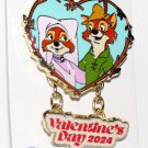 Disney Valentine's Day 2024 Pin Robin Hood and Maid Marian Limited Release Disney Valentine's Day 2024 Pin Robin Hood and Maid Marian Limited Release