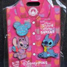 Disney Stitch Attacks Snacks 3-Pin Set 3 of 12 Macarons Disney Stitch Attacks Snacks 3-Pin Set 3 of 12 Macarons