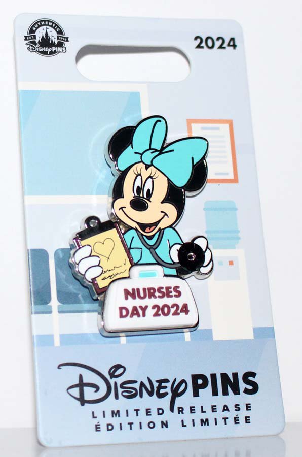 Disney Nurses Day 2025 Pin Minnie Mouse Limited Release