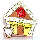 Bioworld Disney Princess Gingerbread House Blind Box Pin Belle with Chip Potts Bioworld Disney Princess Gingerbread House Blind Box Pin Belle with Chip Potts