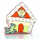 Bioworld Disney Princess Gingerbread House Blind Box Pin Tiana with Frog Naveen