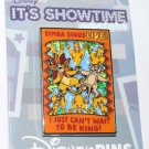 Disney It's Showtime Posters Pin Lion King Simba and Nala Limited Edition 3000 Disney It's Showtime Posters Pin Lion King Simba and Nala Limited Edition 3000