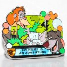 Disneyland Is Home Pin Baloo and King Louie at Adventureland Limited Edition 1500