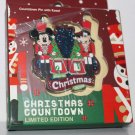 Disney Christmas Countdown 2020 Pin Mickey Mouse and Goofy Limited Edition 3000 Disney Christmas Countdown 2020 Pin Mickey Mouse and Goofy Limited Edition 3000