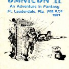 Omnicon II Program February 1981 Signed by Jeremy Bulloch Terence Dicks and More