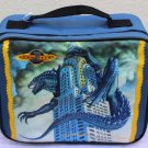 Godzilla 1998 Reusable Insulated Lunch Bag with All Enclosures NWT