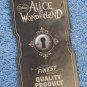 Hot Topic Disney Tim Burton's Alice in Wonderland Keyhole T-Shirt Ladies' Large NWT