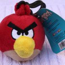 Angry Birds Red Plush Bag Clip NWT 2010 Angry Birds Red Plush Bag Clip NWT 2010
