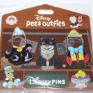 Disney Pets Outfits Pin Set Black Cat Plus 2 Outfits and 2 Accessories Sealed Disney Pets Outfits Pin Set Black Cat Plus 2 Outfits and 2 Accessories Sealed