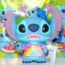 Disney Stitch Figural Bag Clip Series 4 1960's Tie Dye Shirt