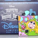 Disney Muppets Haunted Mansion Character Connection Pin Kermit and Piggy as Guests Ltd Ed 700