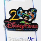 D23 2024 Celebrating 25 Years of Disney Pin Trading Mickey Donald Goofy Limited Edition 2000 D23 2024 Celebrating 25 Years of Disney Pin Trading Mickey Donald Goofy Limited Edition 2000