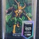 D23 2024 Figpin Pin Disney Marvel Loki Limited Edition 500 Sealed