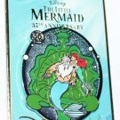 Disney Little Mermaid 35th Anniversary PIn King Triton and Ariel Limted Edition 4000 Disney Little Mermaid 35th Anniversary PIn King Triton and Ariel Limted Edition 4000