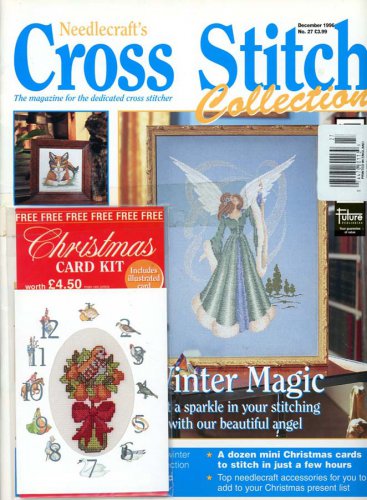 U.K. Needlecraft's Cross Stitch Collection Magazine #27 December 1996 - 23 Designs + Free Kit