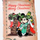Disney Merry Chrstmas Holidays Around the World United Kingdom Pin Mickey Mouse Limited Edition 2000