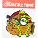 Disney Celebrate Today Find a Rainbow Day 2024 PIn Kermit the Frog Limited Edition 4300 Disney Celebrate Today Find a Rainbow Day 2024 PIn Kermit the Frog Limited Edition 4300