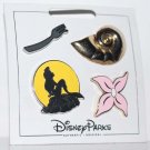 Disney Parks Icons 4-Pin Set Little Mermaid Disney Parks Icons 4-Pin Set Little Mermaid