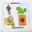 Disney Parks Icons 4-Pin Set Tangled Disney Parks Icons 4-Pin Set Tangled