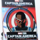 Disney Marvel Captain America Brave New World Pin Cap and Falcon Limited Release Disney Marvel Captain America Brave New World Pin Cap and Falcon Limited Release