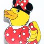 Disney Parks Character Rubber Ducks Pin Minnie Mouse