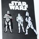 Disney Star Wars The Last Jedi First Order Stormtroopers 3-Pin Set Disney Star Wars The Last Jedi First Order Stormtroopers 3-Pin Set