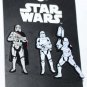 Disney Star Wars The Last Jedi First Order Stormtroopers 3-Pin Set