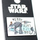 Disney Star Wars Merry Force Be With You PIn AT-AT AT-ST Disney Star Wars Merry Force Be With You PIn AT-AT AT-ST