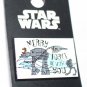 Disney Star Wars Merry Force Be With You PIn AT-AT AT-ST