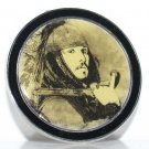 Disney Pirates of the Carribean On Stranger Tides Reveal/Conceal Pin Jack Sparrow Portrait