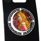 Tokyo Disney Resort Sleeping Beauty's Aurora Stained Glass Pin