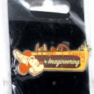 Walt Disney Imagineering WDI 1952 Retro Logo Brown and Yellow Sealed