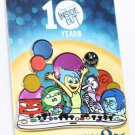Disney Pixar Inside Out 10th Anniversary Pin Limited Edition 2000 Disney Pixar Inside Out 10th Anniversary Pin Limited Edition 2000