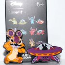 Loungefly Disney Stitch Experiment Cousins with Spaceship Blind Box 2-Pin Set Sample Loungefly Disney Stitch Experiment Cousins with Spaceship Blind Box 2-Pin Set Sample