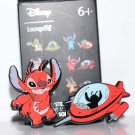 Loungefly Disney Stitch Experiment Cousins with Spaceship Blind Box 2-Pin Set Leroy Loungefly Disney Stitch Experiment Cousins with Spaceship Blind Box 2-Pin Set Leroy