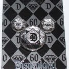 Disneyland Resort 60th Anniversary Diamond Mickey Icon Faceted Glitter Pin Disneyland Resort 60th Anniversary Diamond Mickey Icon Faceted Glitter Pin