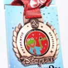 Disney Pin Trading 25th Anniversary Ribbon Medal Kermit the Frog Limited Edition 4000 Disney Pin Trading 25th Anniversary Ribbon Medal Kermit the Frog Limited Edition 4000