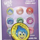 Disney Pixar Inside Out 2 Emotions Memory Orb Blind Box Pin Joy