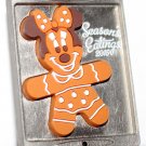 Disney Season's Eatings Minnie Mouse Gingerbread Cookie Pan Pin Limited Edition 1200