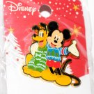 Loungefly Disney Christmas Pluto and Mickey Mouse Pin