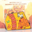 Disneyland Resort Attraction Map Mystery Pin Big Thunder Mountain Railroad Mountain Goat Ltd Ed 475