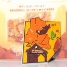 Disneyland Resort Attraction Map Mystery Pin Big Thunder Mountain Railroad Wolf Ltd Ed 475