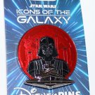 Disney Star Wars Icons of the Galaxy PIn Darth Vader and Star Destroyer Limited Edition 4000 Disney Star Wars Icons of the Galaxy PIn Darth Vader and Star Destroyer Limited Edition 4000