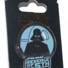 Disney Star Wars 2016 Revenge of the 5th/Sith Pin Darth Vader and Death Star Limited Release