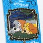 Disney Lady and the Tramp 70th Anniversary Pin Resting Limited Edition 4000