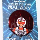 Disney Star Wars Icons of the Galaxy PIn Luke Skywalker and X-Wing Limited Edition 4000
